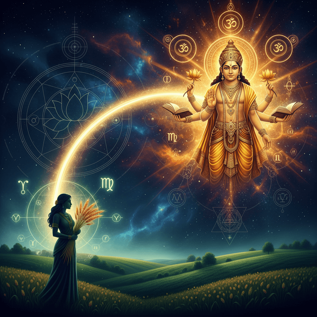 Jupiter Mahadasha for Kanya Lagna (Virgo ascendant) — Vedic astrology composition