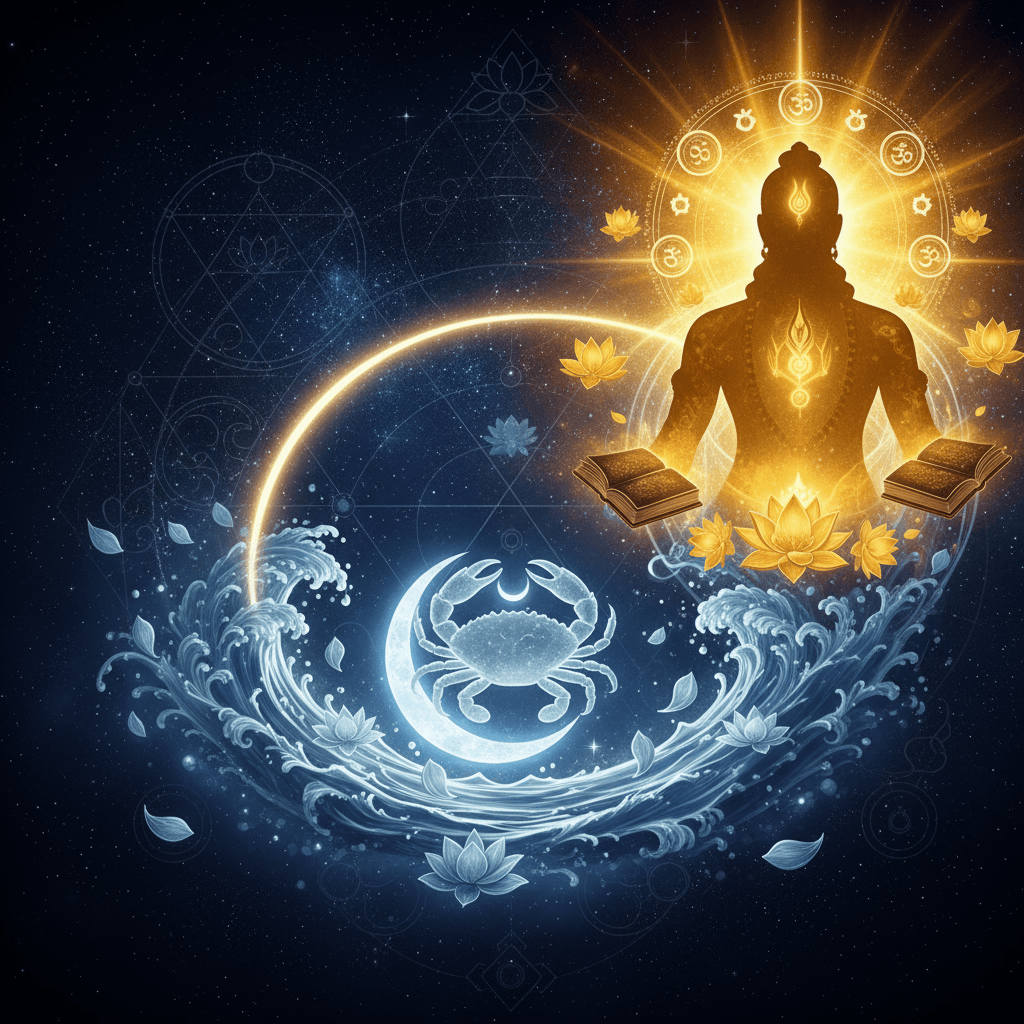Jupiter Mahadasha for Kark Lagna (Cancer ascendant) — Vedic astrology composition