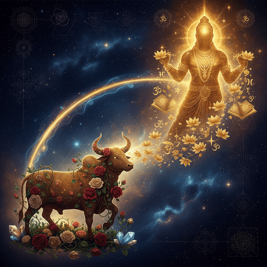 Jupiter Mahadasha for Vrishabh Lagna (Taurus ascendant) — Vedic astrology composition