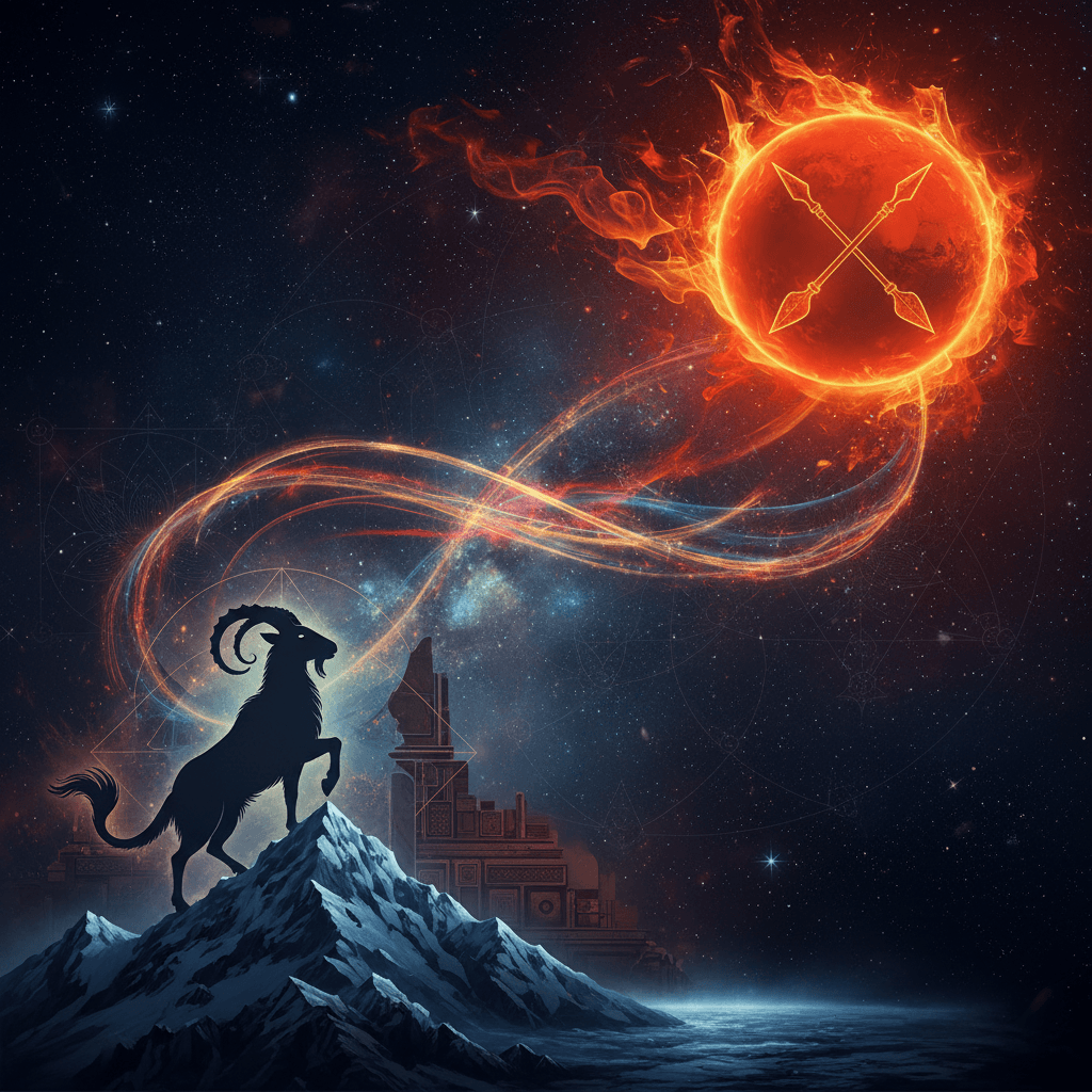 Mars Mahadasha for Makar Lagna (Capricorn ascendant) — Vedic astrology composition