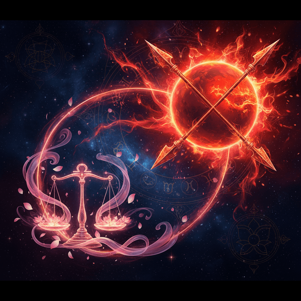 Mars Mahadasha for Tula Lagna (Libra ascendant) — Vedic astrology composition