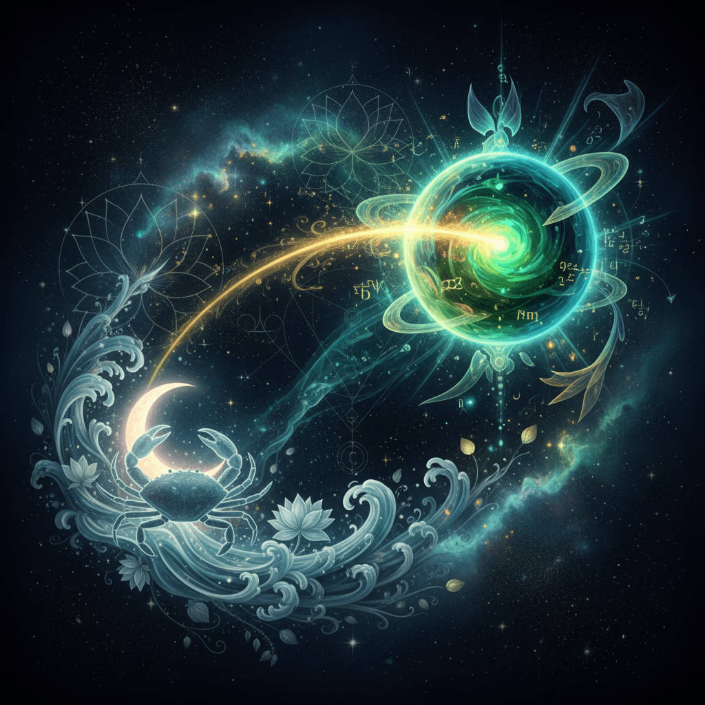 Mercury Mahadasha for Kark Lagna (Cancer ascendant) — Vedic astrology composition