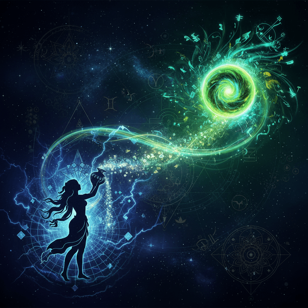 Mercury Mahadasha for Kumbh Lagna (Aquarius ascendant) — Vedic astrology composition