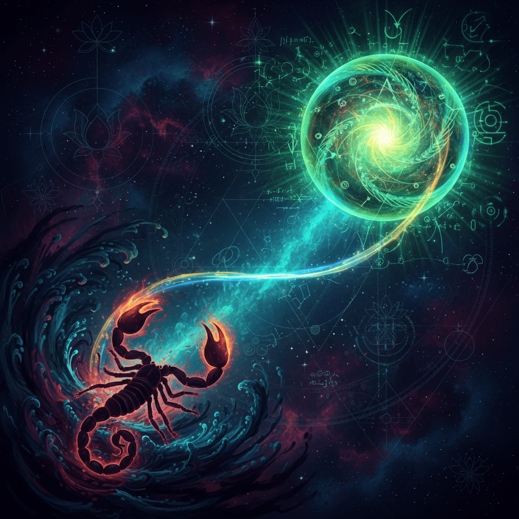 Mercury Mahadasha for Vrishchik Lagna (Scorpio ascendant) — Vedic astrology composition