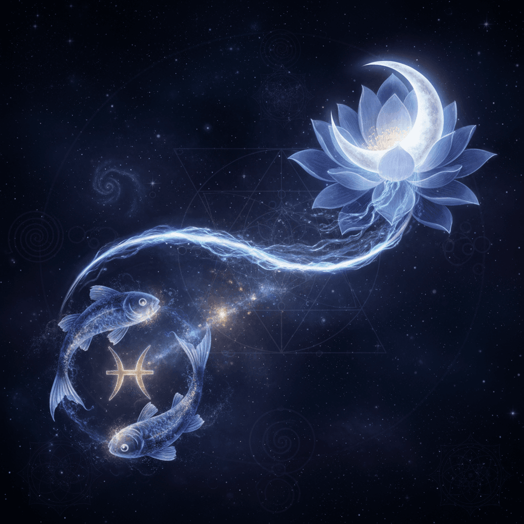 Moon Mahadasha for Meen Lagna (Pisces ascendant) — Vedic astrology composition