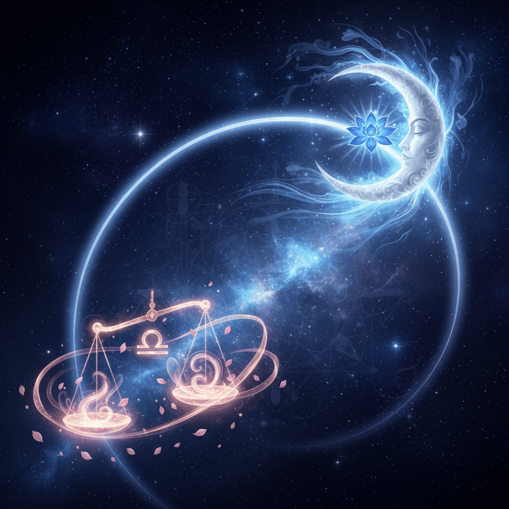 Moon Mahadasha for Tula Lagna (Libra ascendant) — Vedic astrology composition