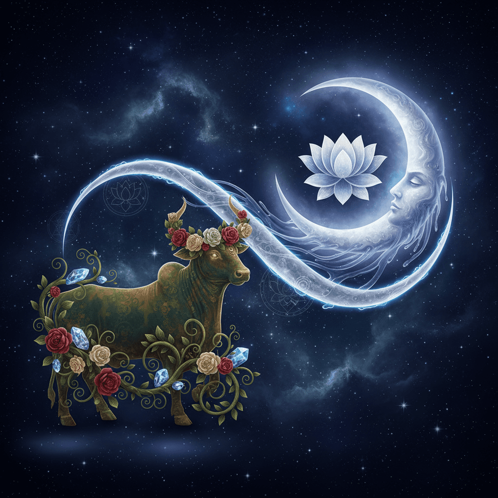 Moon Mahadasha for Vrishabh Lagna (Taurus ascendant) — Vedic astrology composition