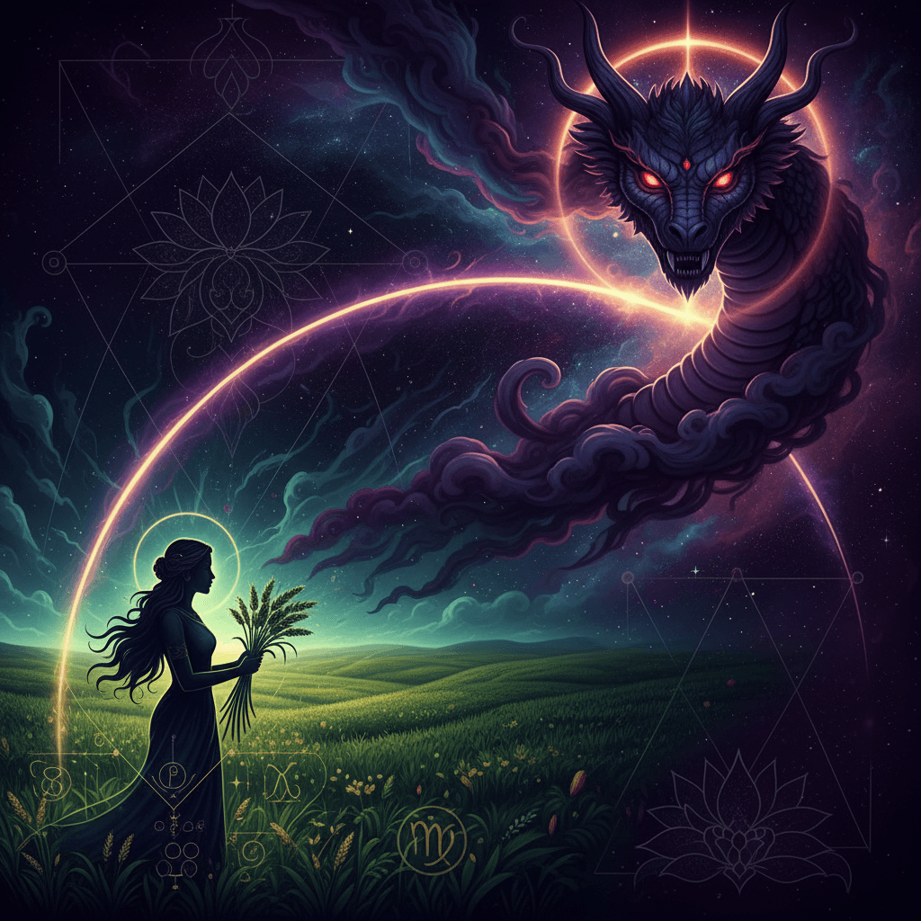 Rahu Mahadasha for Kanya Lagna (Virgo ascendant) — Vedic astrology composition