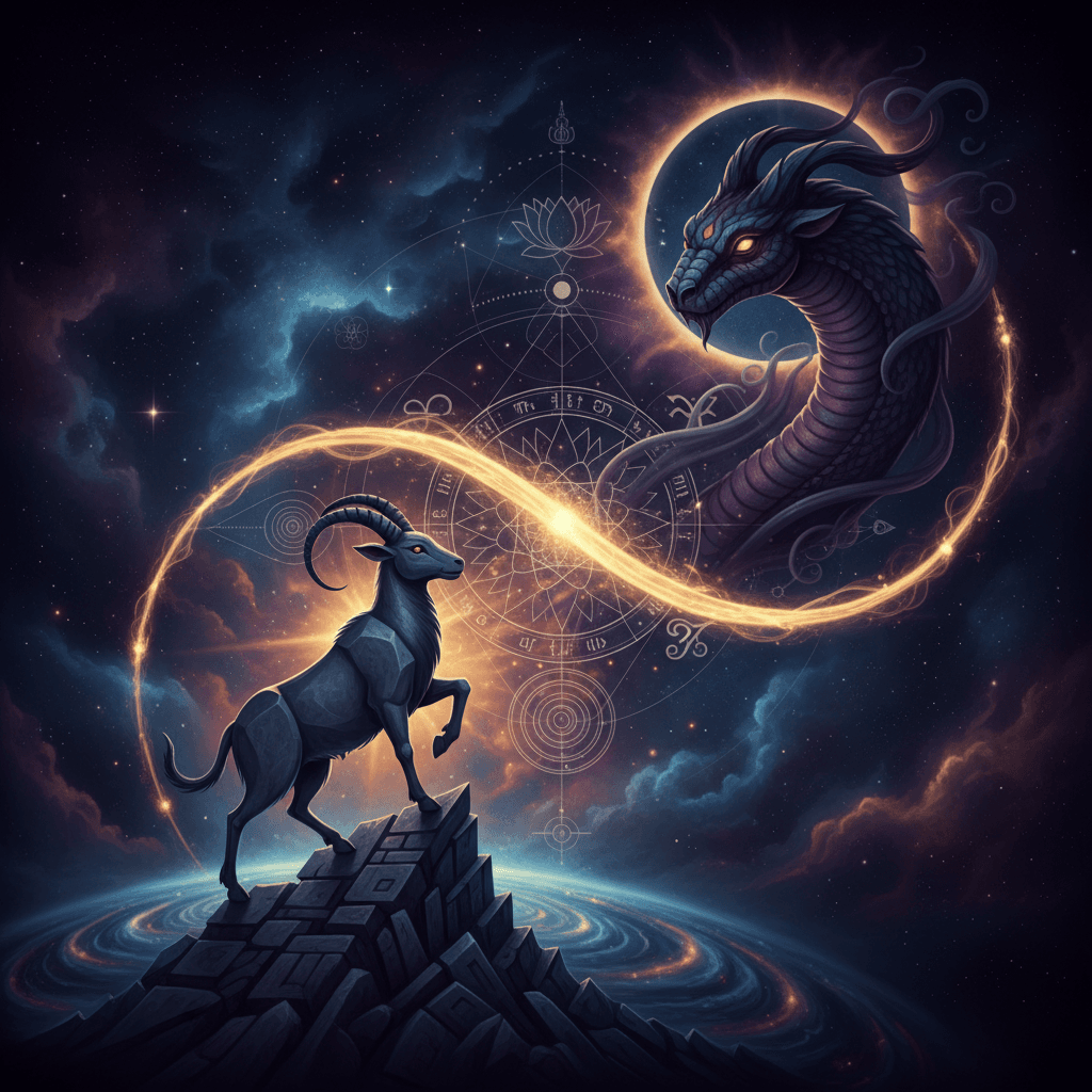 Rahu Mahadasha for Makar Lagna (Capricorn ascendant) — Vedic astrology composition