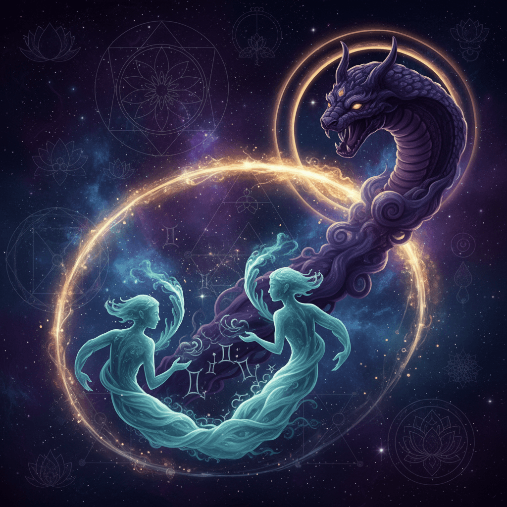 Rahu Mahadasha for Mithun Lagna (Gemini ascendant) — Vedic astrology composition