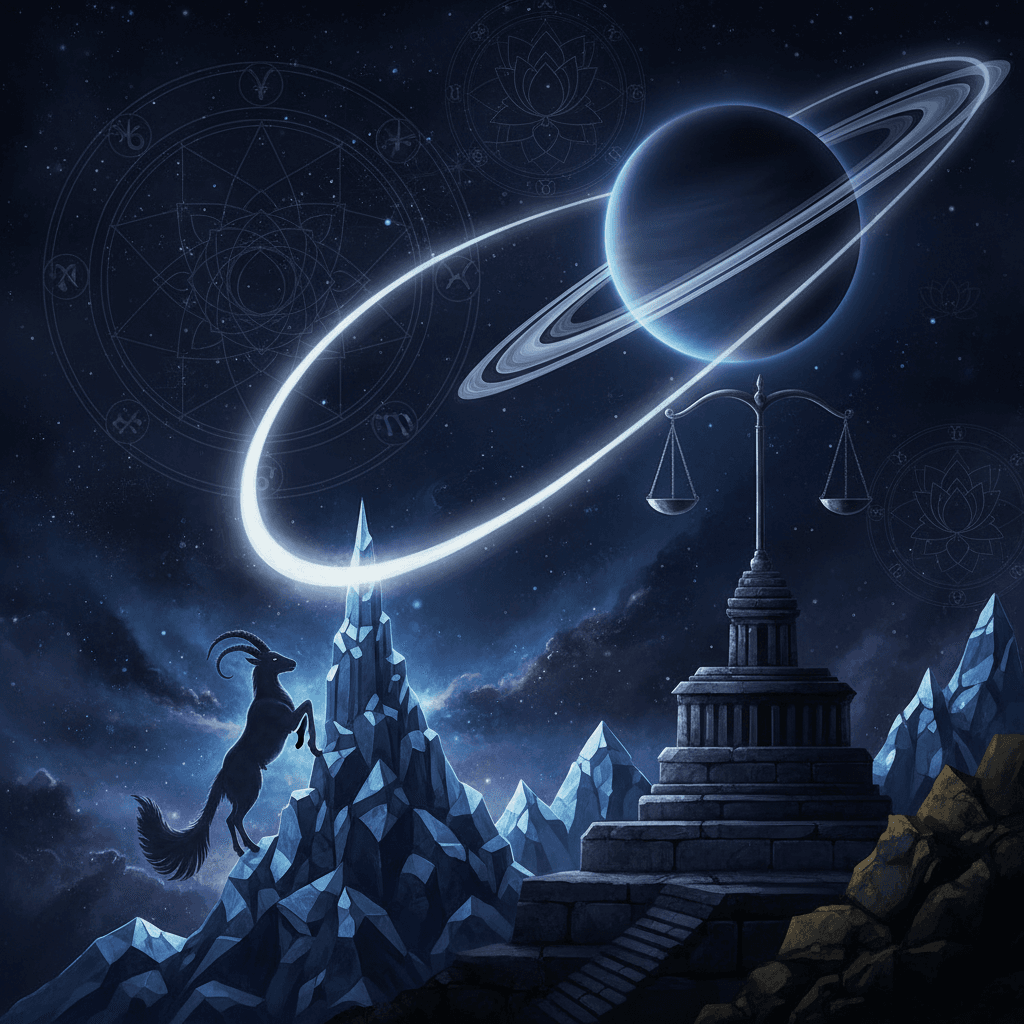 Saturn Mahadasha for Makar Lagna (Capricorn ascendant) — Vedic astrology composition