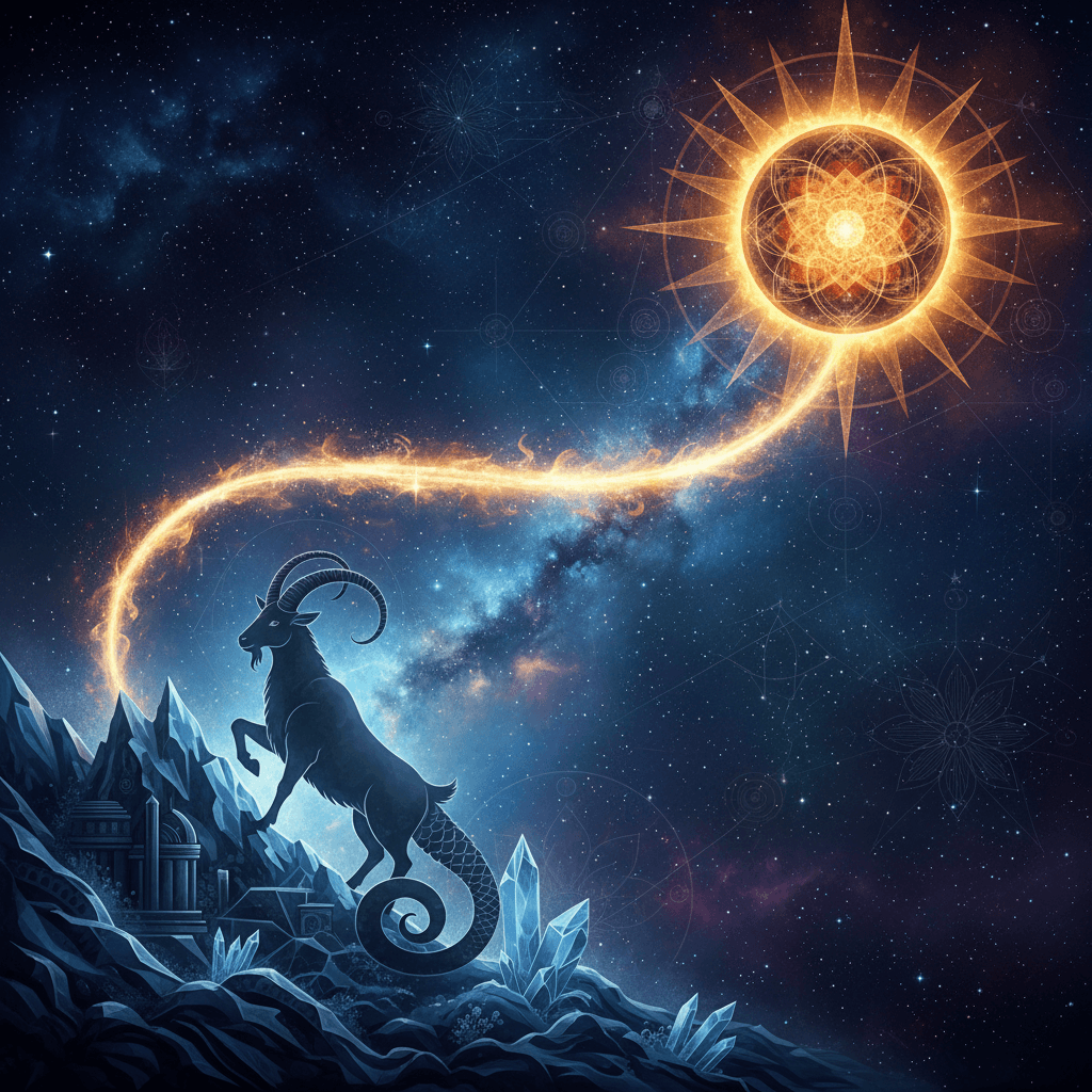 Sun Mahadasha for Makar Lagna (Capricorn ascendant) — Vedic astrology composition