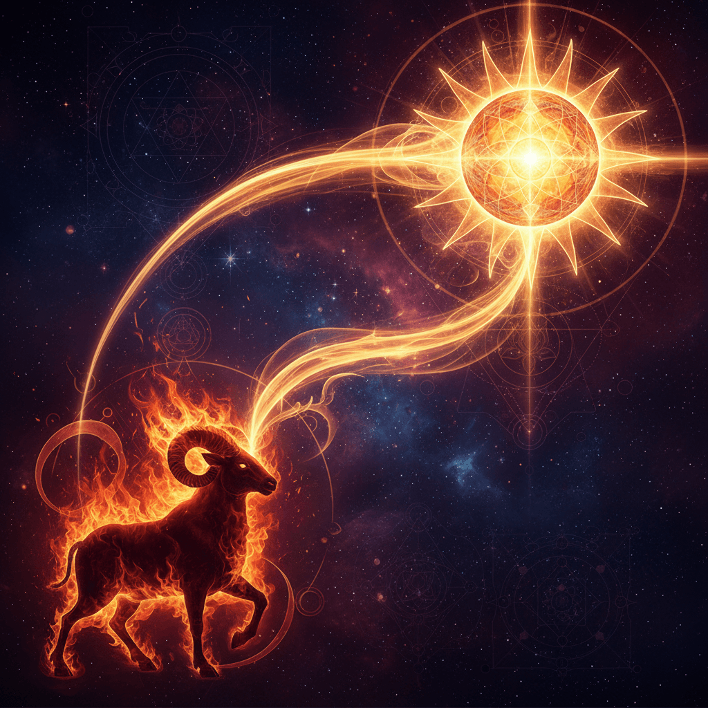 Sun Mahadasha for Mesh Lagna (Aries ascendant) — Vedic astrology composition