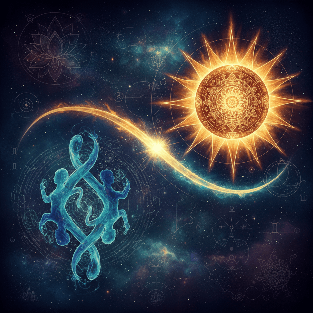 Sun Mahadasha for Mithun Lagna (Gemini ascendant) — Vedic astrology composition