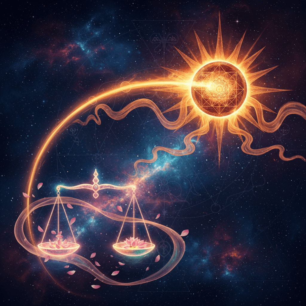 Sun Mahadasha for Tula Lagna (Libra ascendant) — Vedic astrology composition