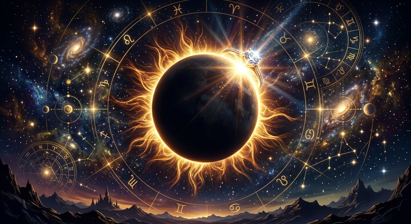 Grahan Dosha solar lunar eclipse illustration