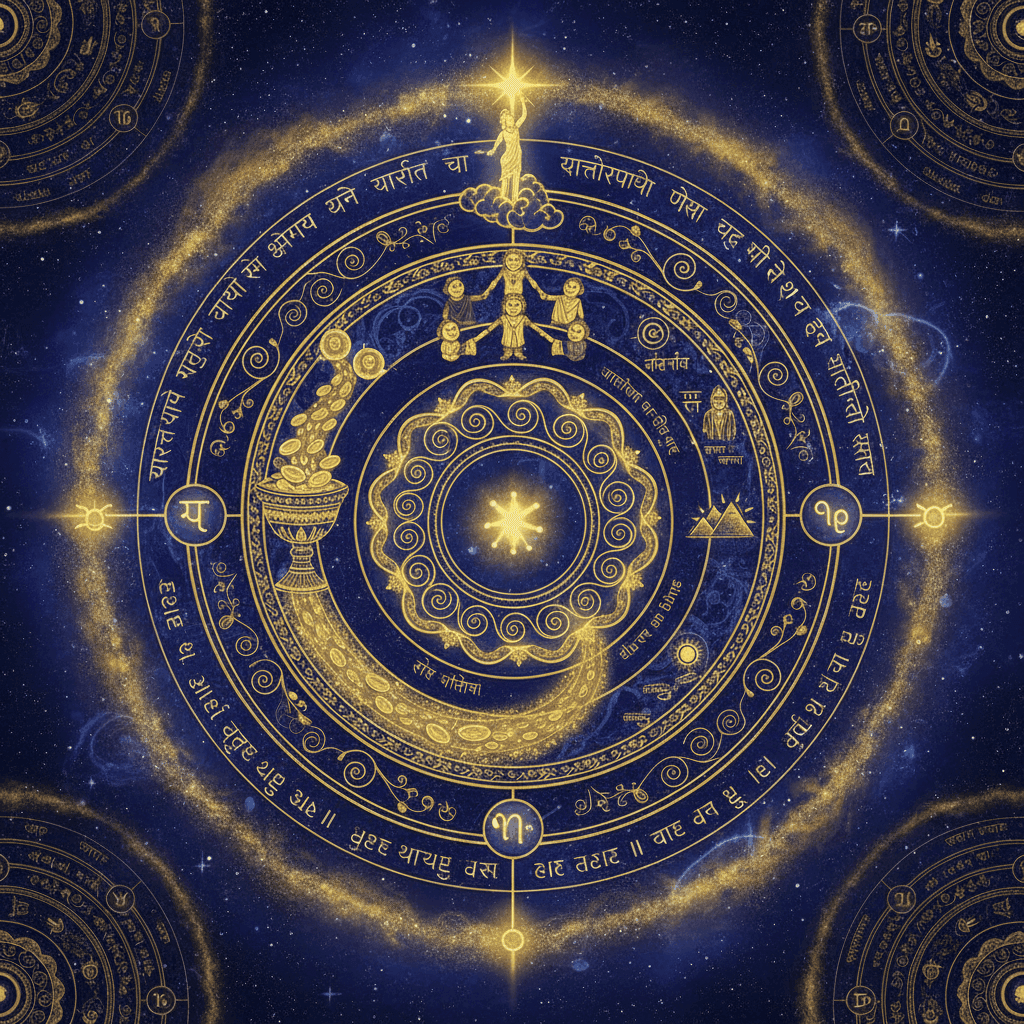 Gains (एकादश भाव — लाभ भाव) — 11th house Vedic astrology, ruled by Saturn