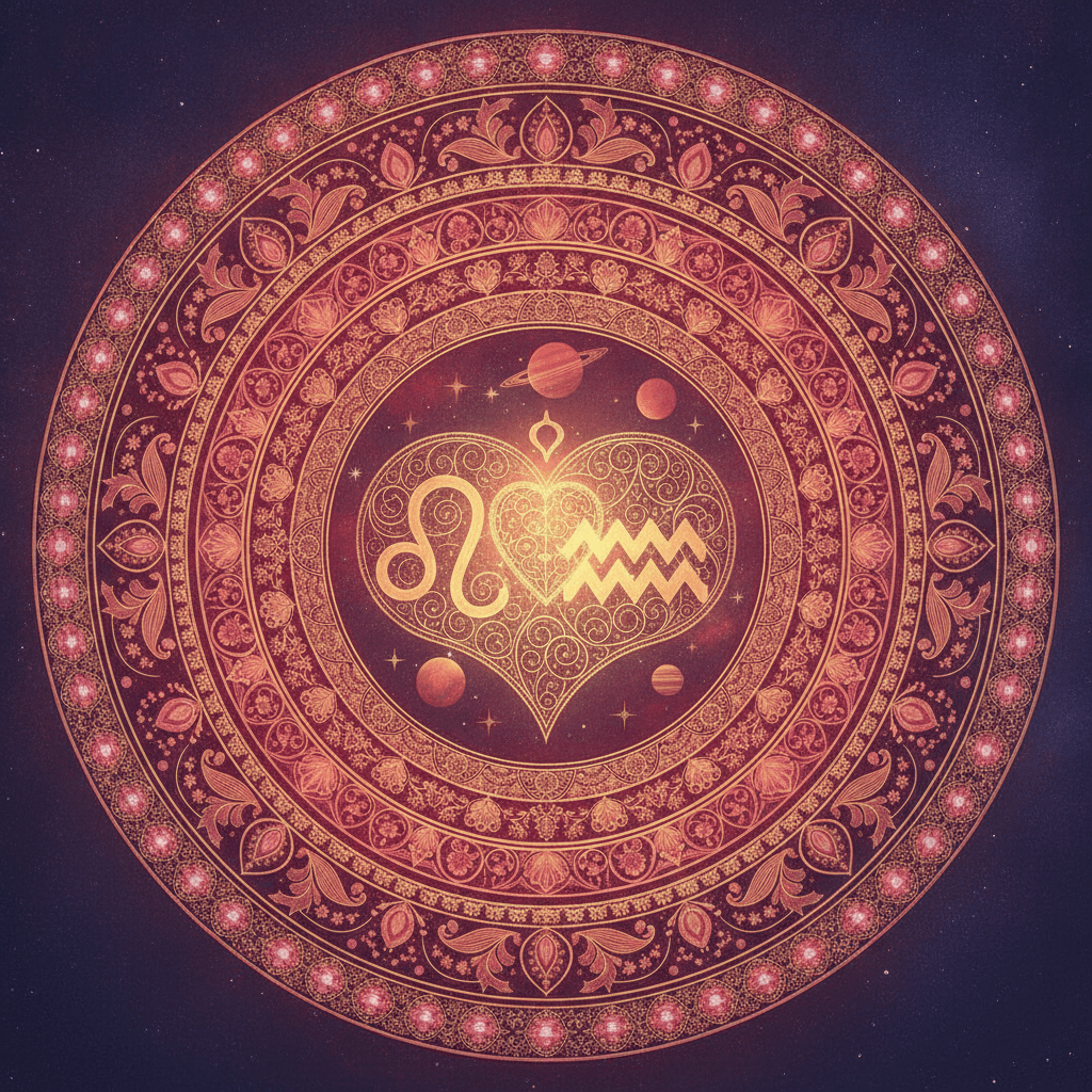Leo × Aquarius — Your Compatibility Reading