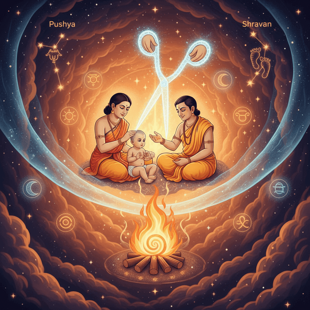 Mundan Muhurat (मुंडन मुहूर्त) — Shubh Muhurat 2026 auspicious timing Vedic astrology