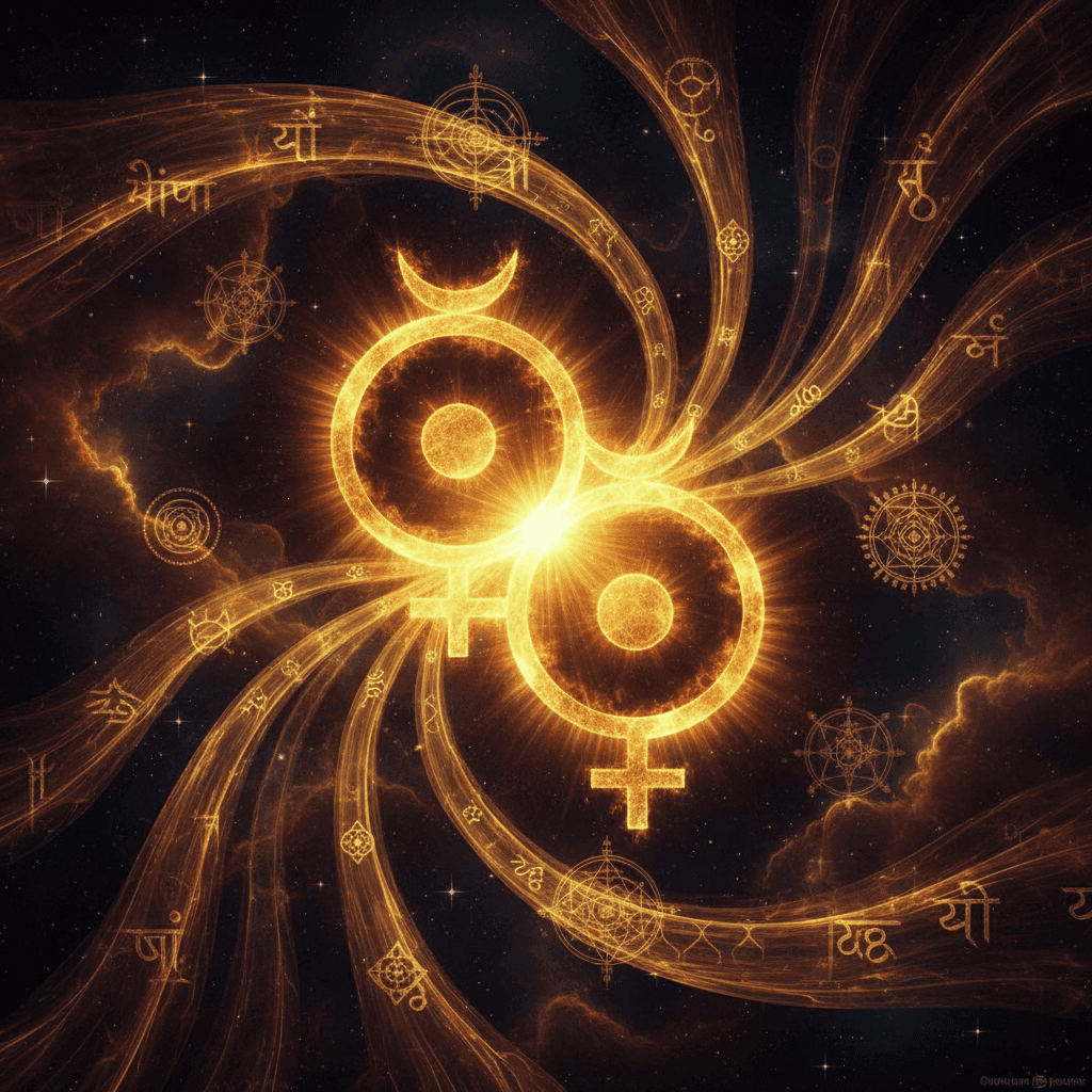 Budhaditya Yoga (बुधादित्य योग) — Moderate to High (depends on sign and degrees) Vedic astrology yoga combination