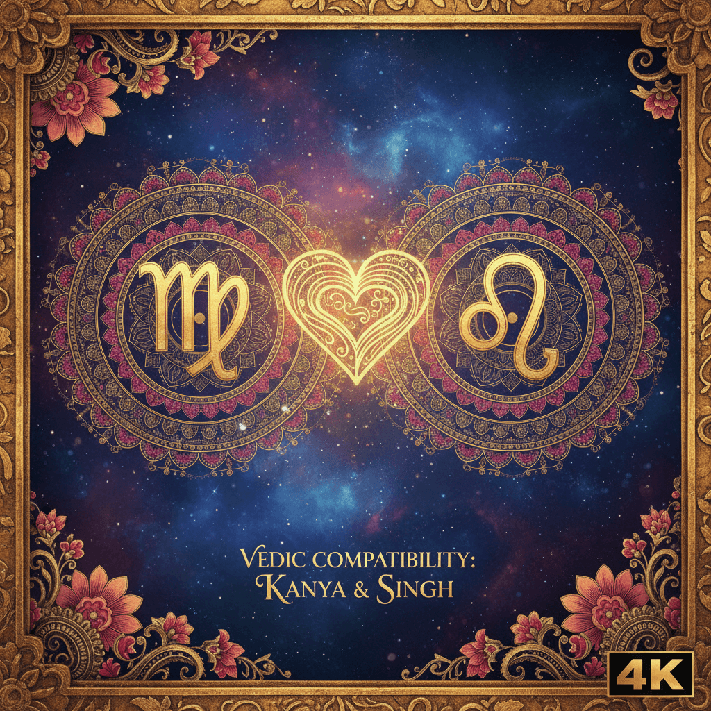 Virgo × Leo — Your Compatibility Reading