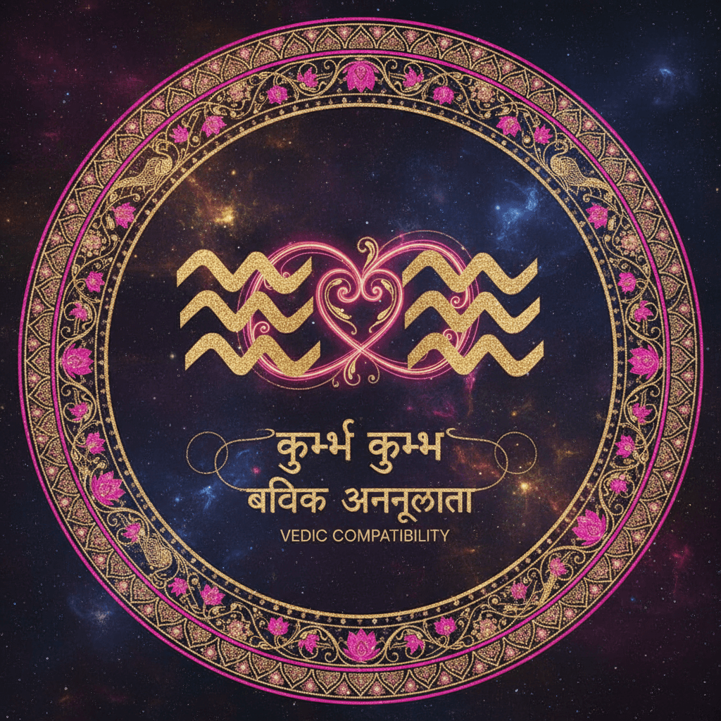 Aquarius × Aquarius — Your Compatibility Reading