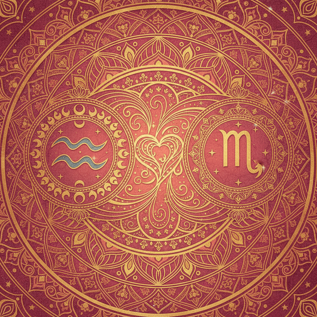 Aquarius × Scorpio — Your Compatibility Reading