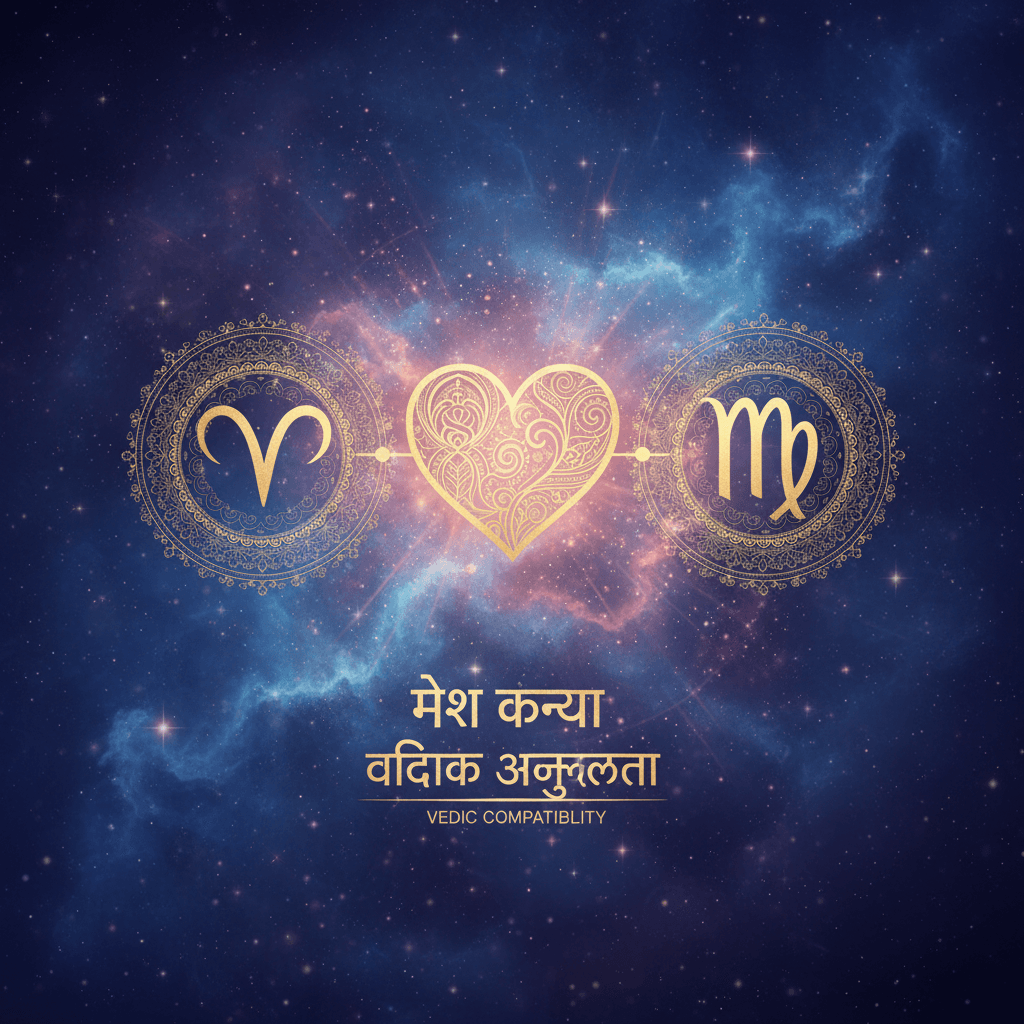 Aries × Virgo — Your Compatibility Reading