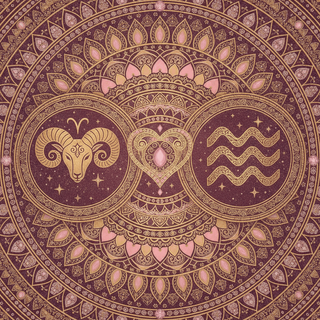 Aries × Aquarius — Your Compatibility Reading