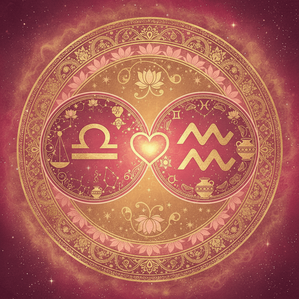 Libra × Aquarius — Your Compatibility Reading