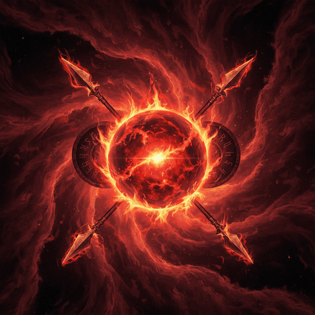Mars (मंगल) — Vedic astrology planet, signifies Courage, energy, property, siblings
