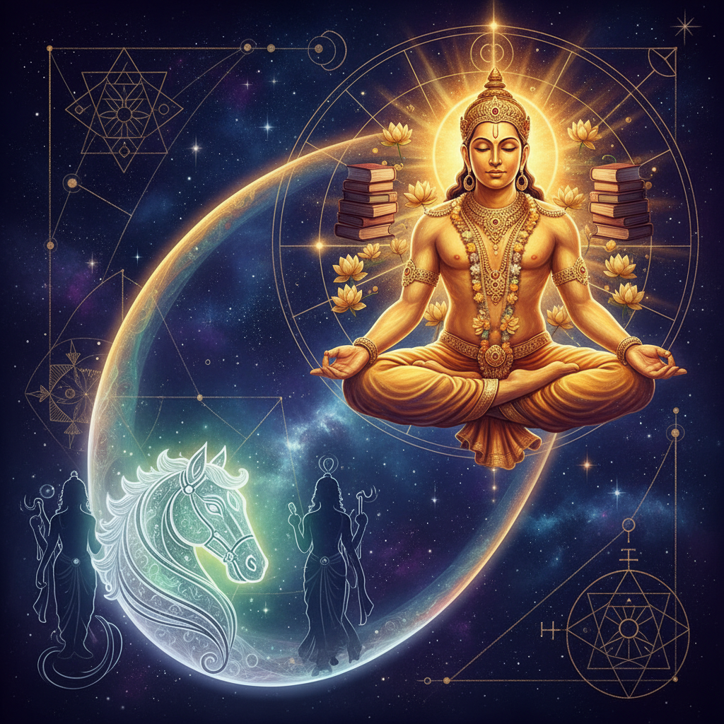 குரு Ashwini நட்சத்திரத்தில் — Ashwini Kumaras (divine physicians) தெய்வம், swift, healing, new beginnings குணம், வேத ஜோதிட விளைவுகள்