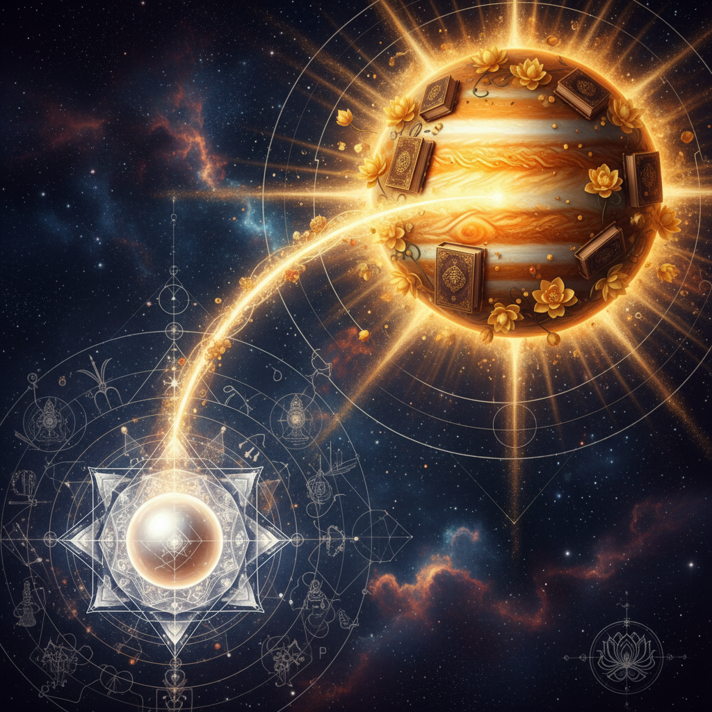 Jupiter in Chitra Nakshatra — Vishwakarma (celestial architect) deity, brilliant, creative, orderly, artistic quality, Vedic astrology effects