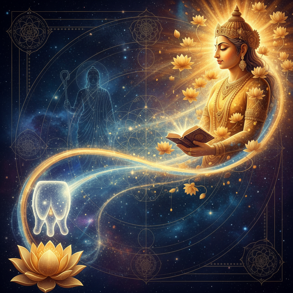 Jupiter in Pushya Nakshatra — Brihaspati (Jupiter) deity, nourishing, prosperous, wise, protective quality, Vedic astrology effects