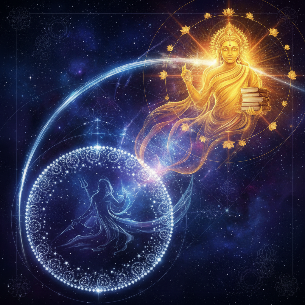 बृहस्पति शतभिषा नक्षत्र में — Varuna (cosmic order, water) देवता, healing, mysterious, independent, scientific गुण, वैदिक ज्योतिष प्रभाव