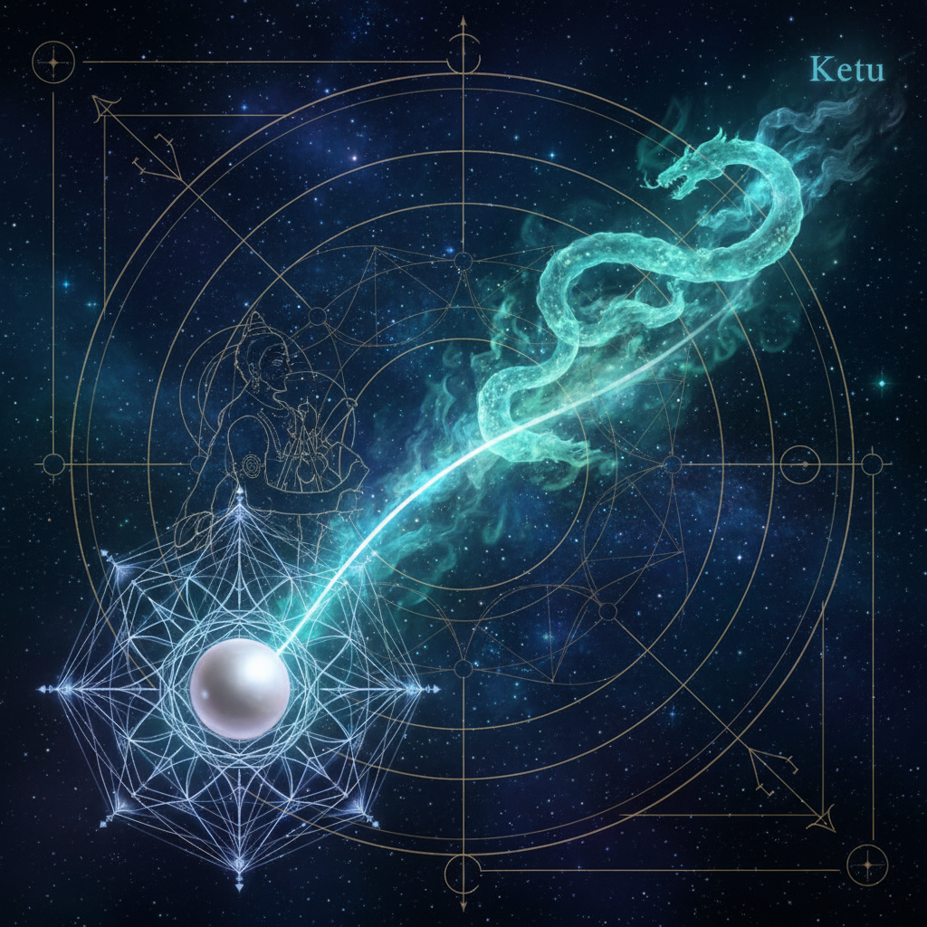 Ketu in Chitra Nakshatra — Vishwakarma (celestial architect) deity, brilliant, creative, orderly, artistic quality, Vedic astrology effects