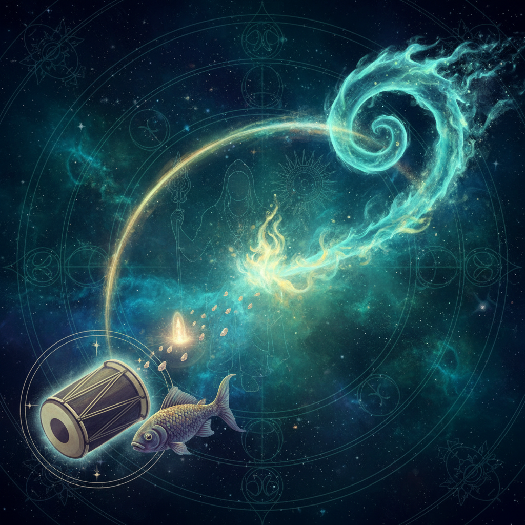 केतु रेवती नक्षत्र में — Pushan (nourisher, guide of souls) देवता, nurturing, completing, transcendent, abundant गुण, वैदिक ज्योतिष प्रभाव