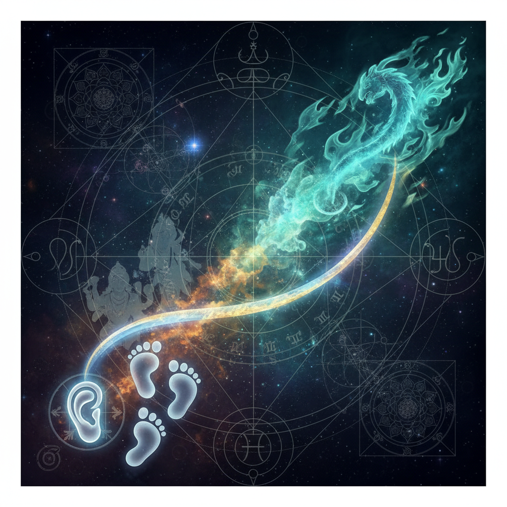 Ketu in Shravana Nakshatra — Vishnu (preserver) deity, learning, listening, communication, connection quality, Vedic astrology effects