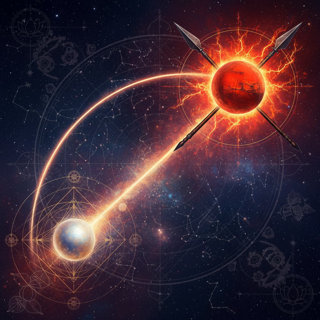 Mars in Chitra Nakshatra — Vishwakarma (celestial architect) deity, brilliant, creative, orderly, artistic quality, Vedic astrology effects