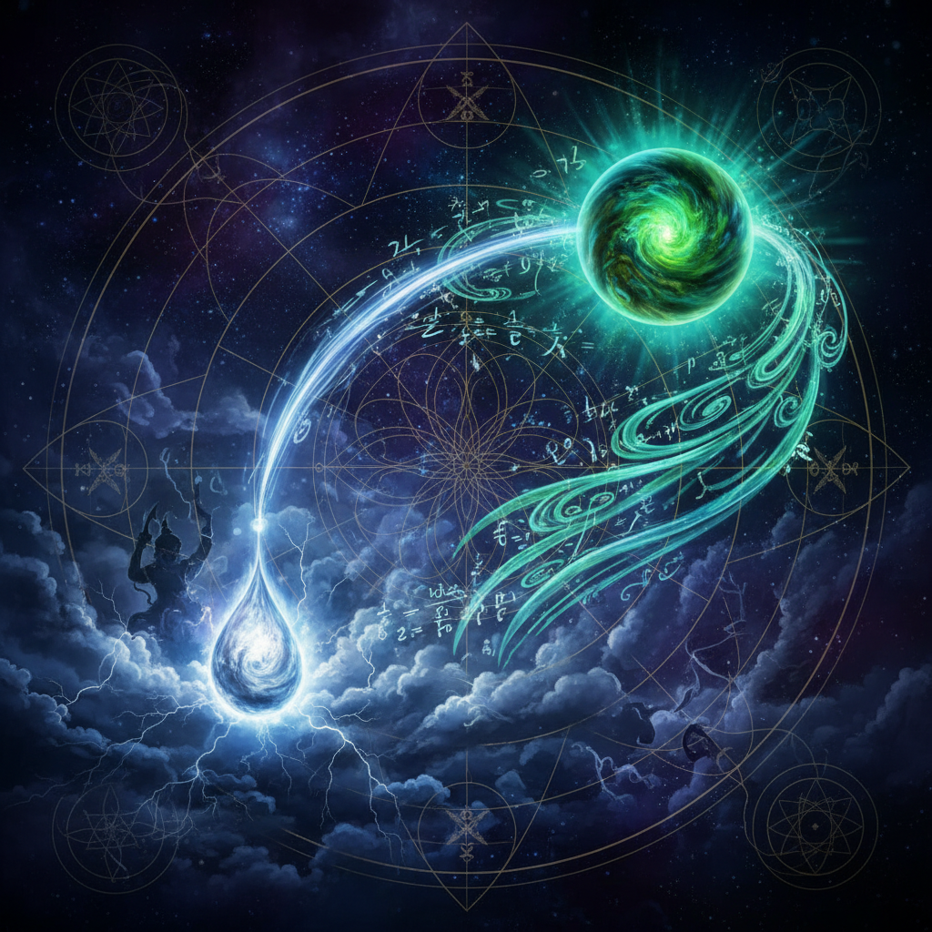 Mercury in Ardra Nakshatra — Rudra (storm god) deity, storm, destruction for renewal, intense emotions quality, Vedic astrology effects
