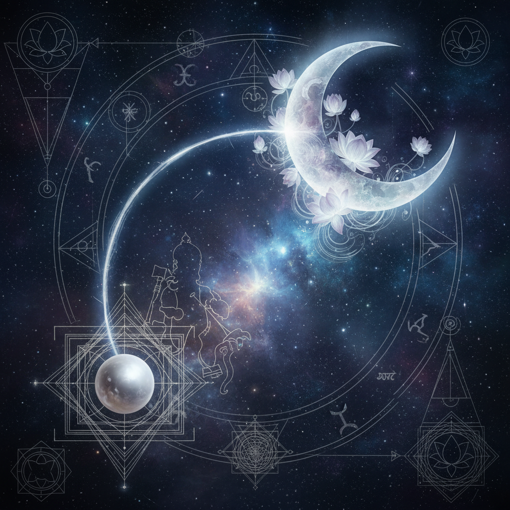 चंद्र चित्रा नक्षत्र में — Vishwakarma (celestial architect) देवता, brilliant, creative, orderly, artistic गुण, वैदिक ज्योतिष प्रभाव