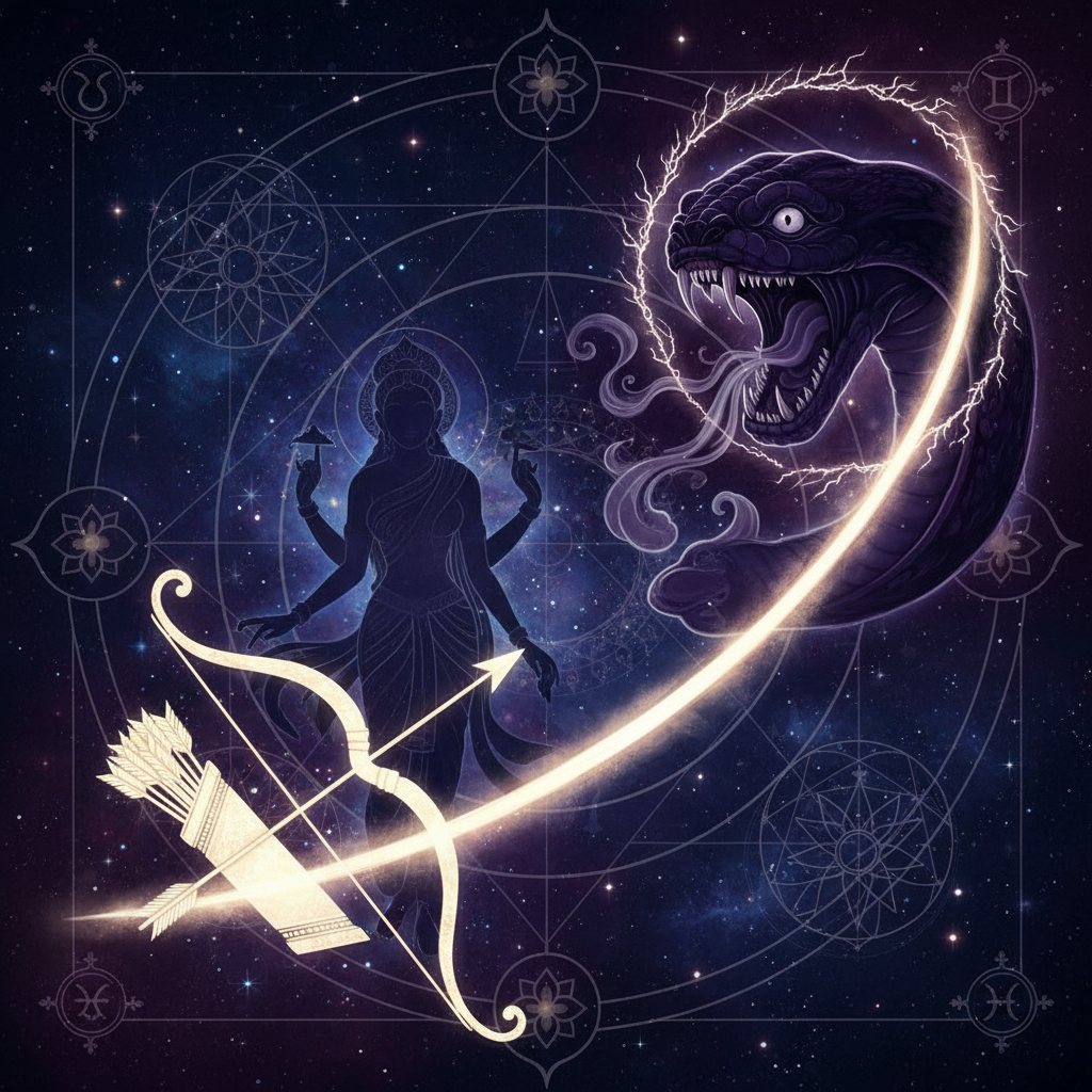 Rahu in Punarvasu Nakshatra — Aditi (mother of gods) deity, renewal, nurturing, optimistic, philosophical quality, Vedic astrology effects