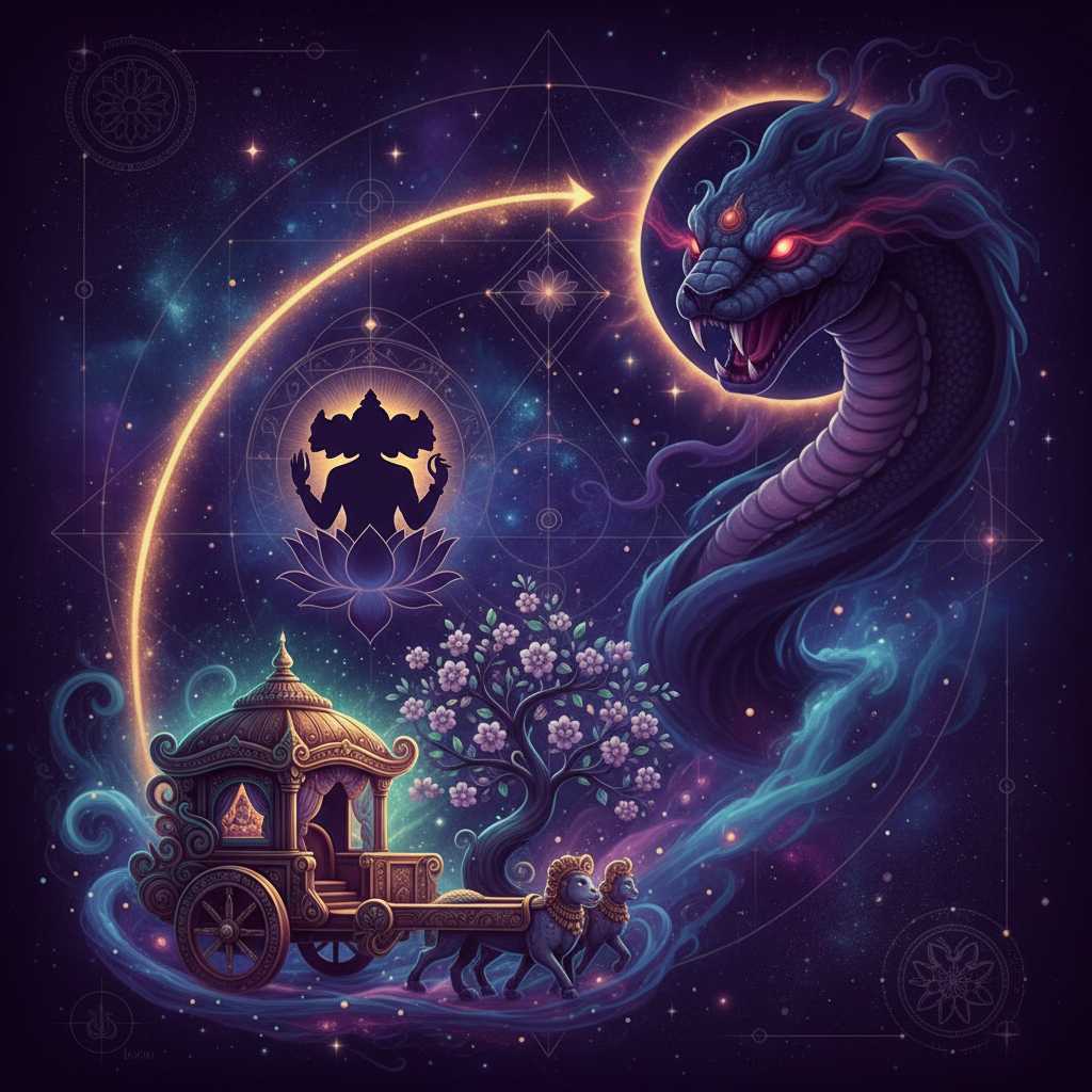 Rahu in Rohini Nakshatra — Brahma (creator) deity, fertile, creative, beautiful, sensual quality, Vedic astrology effects