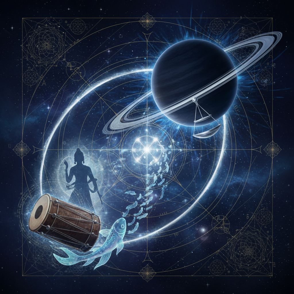 Saturn in Revati Nakshatra — Pushan (nourisher, guide of souls) deity, nurturing, completing, transcendent, abundant quality, Vedic astrology effects