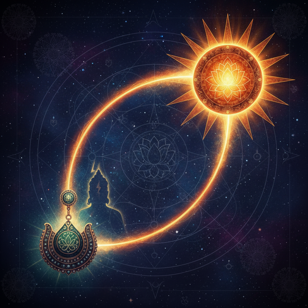 Sun in Jyeshtha Nakshatra — Indra (king of gods) deity, seniority, power, protection, eldest quality, Vedic astrology effects